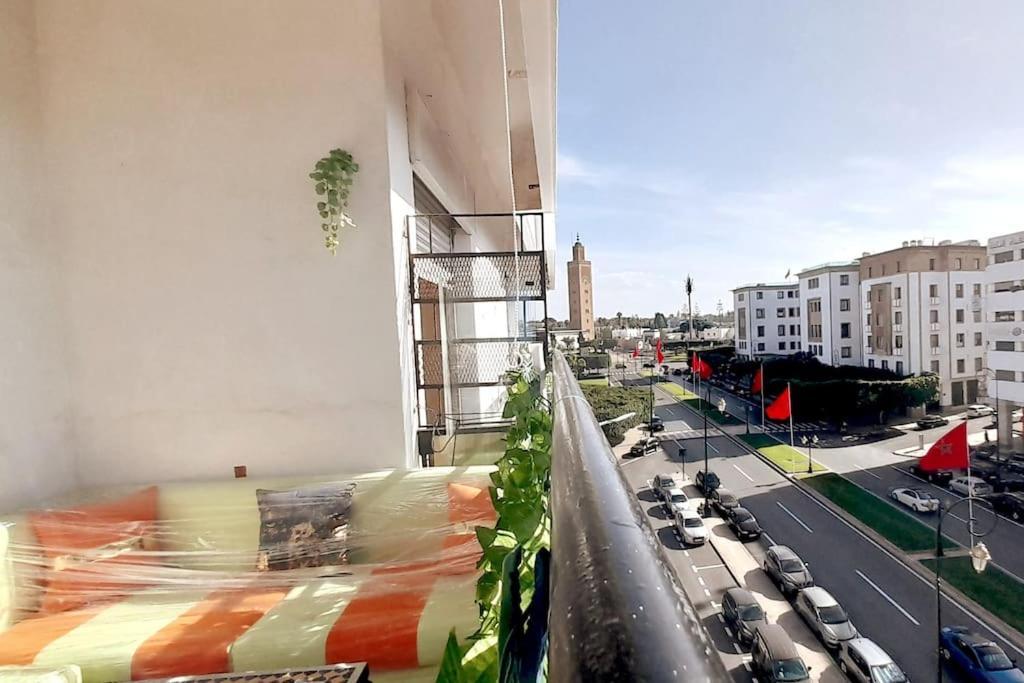 Panoramic View Of Downtown Rabat Apartment Luaran gambar