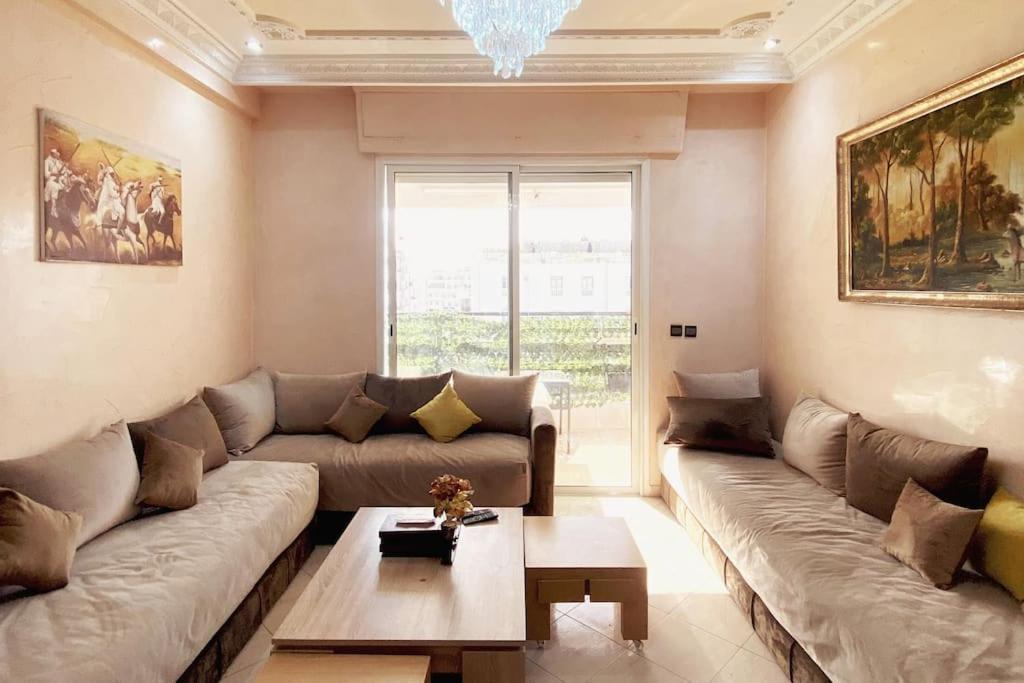 Panoramic View Of Downtown Rabat Apartment Luaran gambar