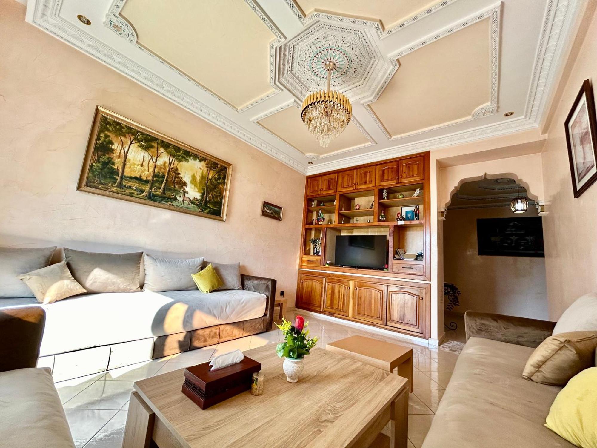 Panoramic View Of Downtown Rabat Apartment Luaran gambar