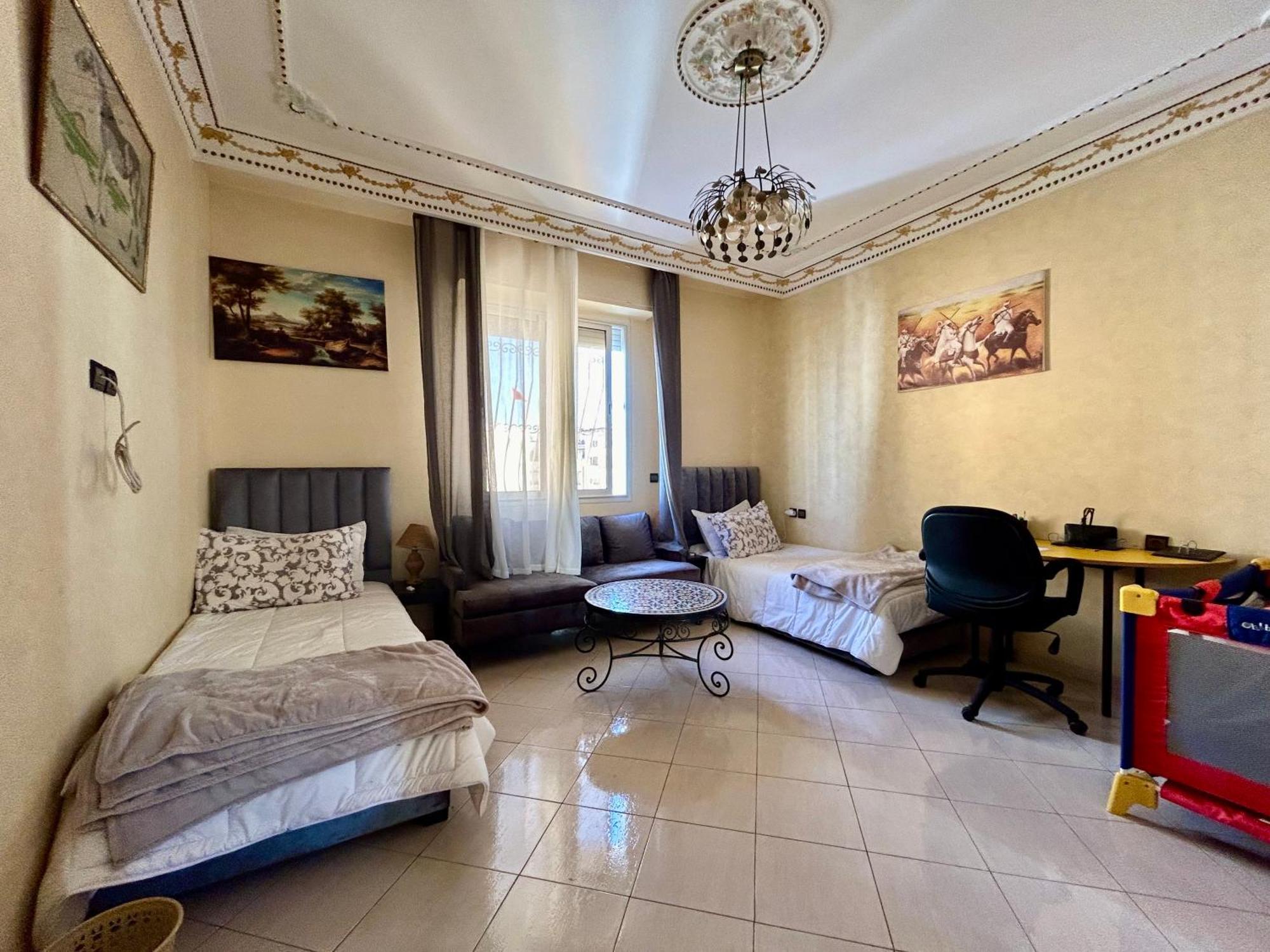 Panoramic View Of Downtown Rabat Apartment Luaran gambar