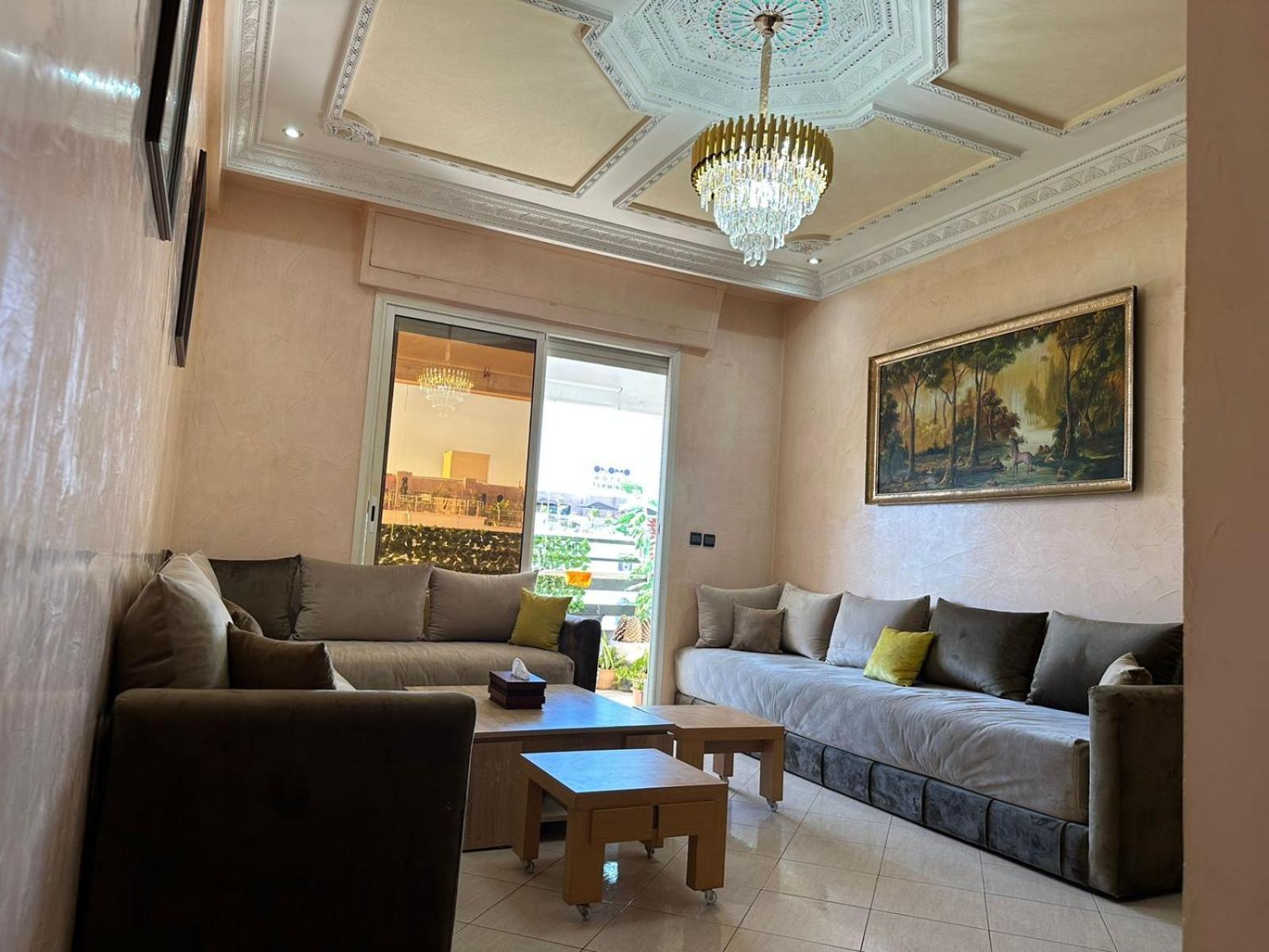 Panoramic View Of Downtown Rabat Apartment Luaran gambar